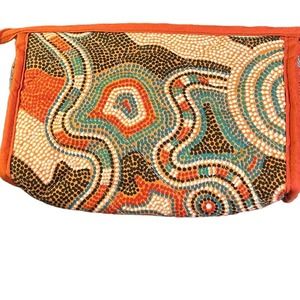 Coral Sea Colonial Girl Australian Made Cosmetic Bag Pouch